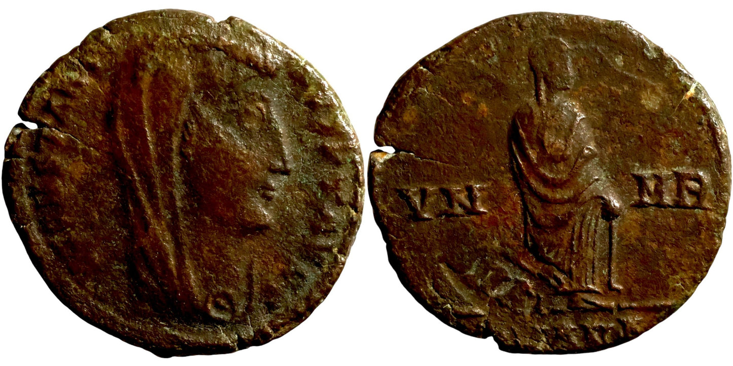 Roman Empire | Constantine I | Æ Follis | 347-348 AD