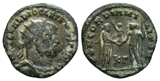 Roman Empire | Diocletian | Æ Follis | 295-299 AD