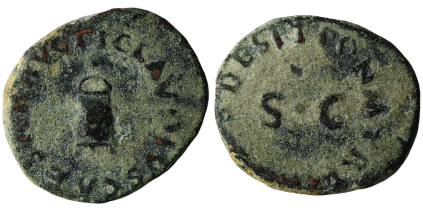 Roman Empire | Claudius I | Æ Quadrans | 41-54 AD