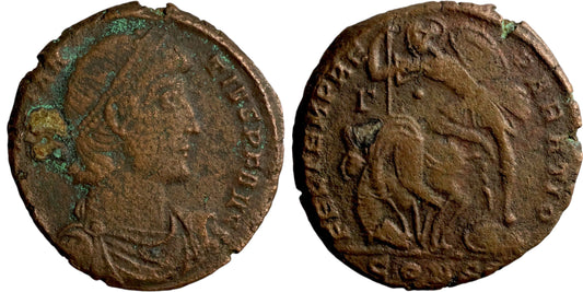 Roman Empire | Constantius II | Æ Follis | 348-351 AD